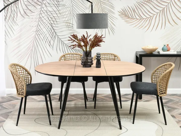  Okrągły stół rozkładany - elegancja i funkcjonalność